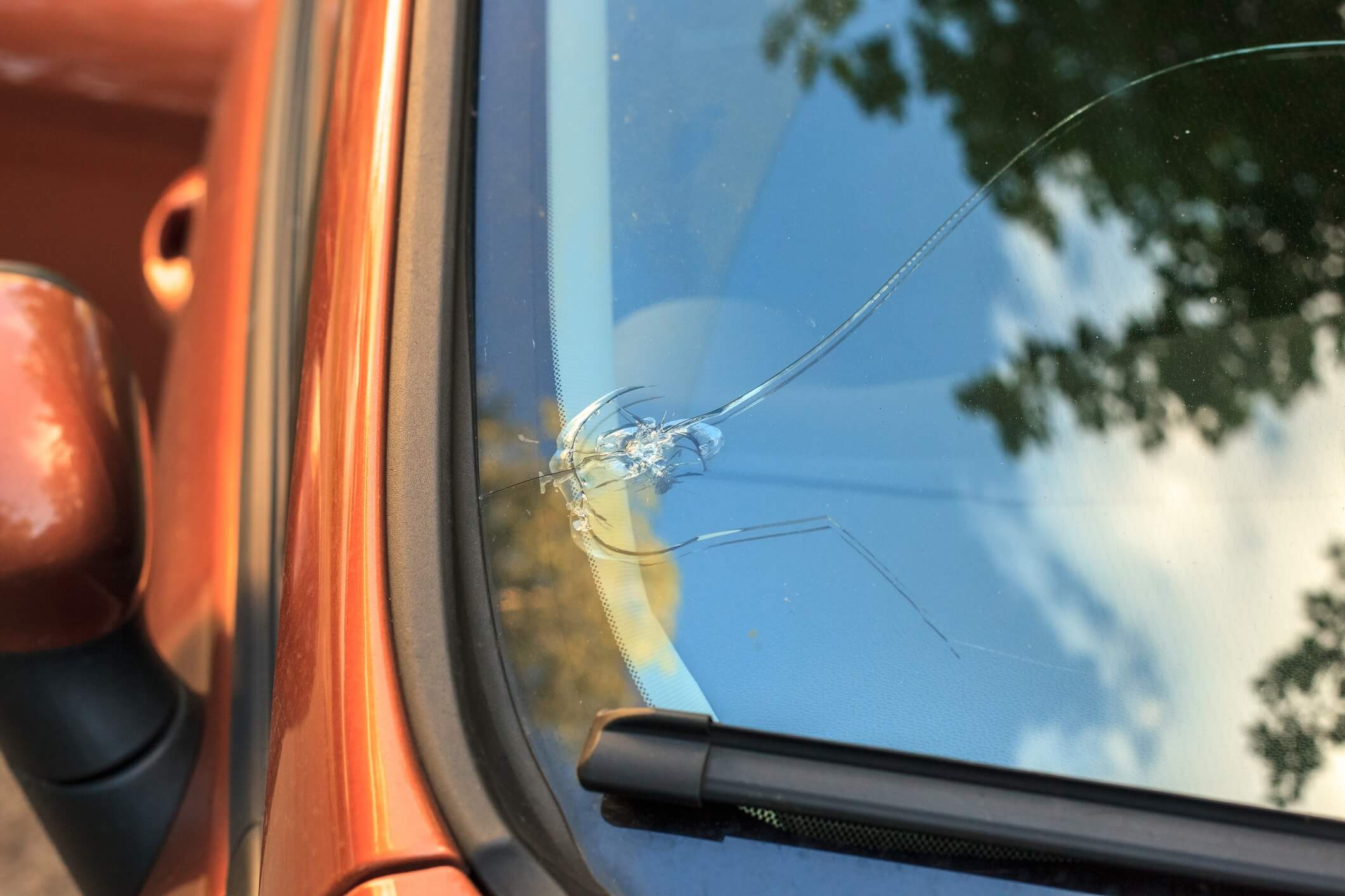 Cracked Windshield on a Leased Car